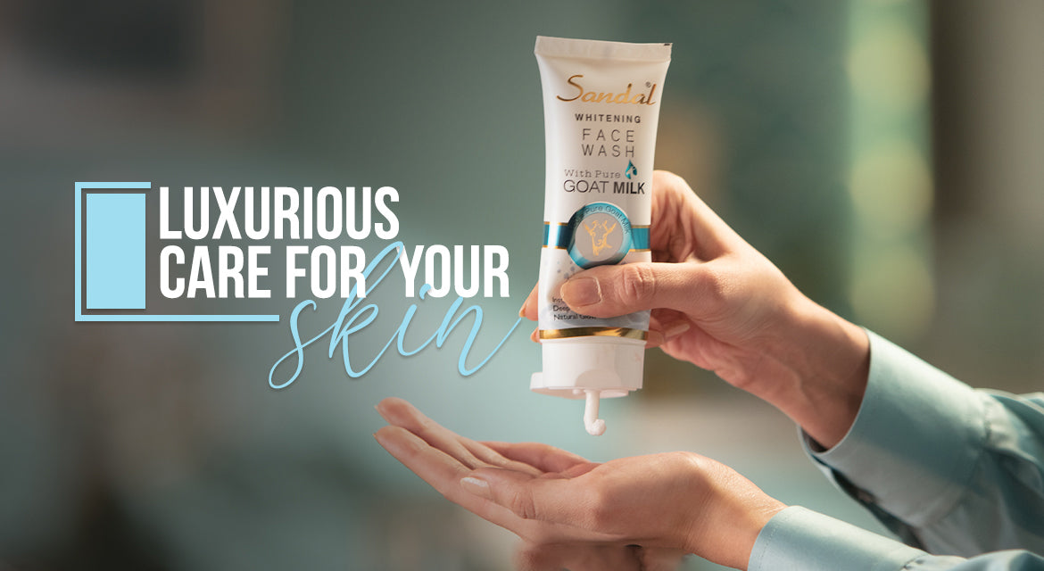 Sandal Goat Milk Face Wash: Luxurious Care for Your Skin