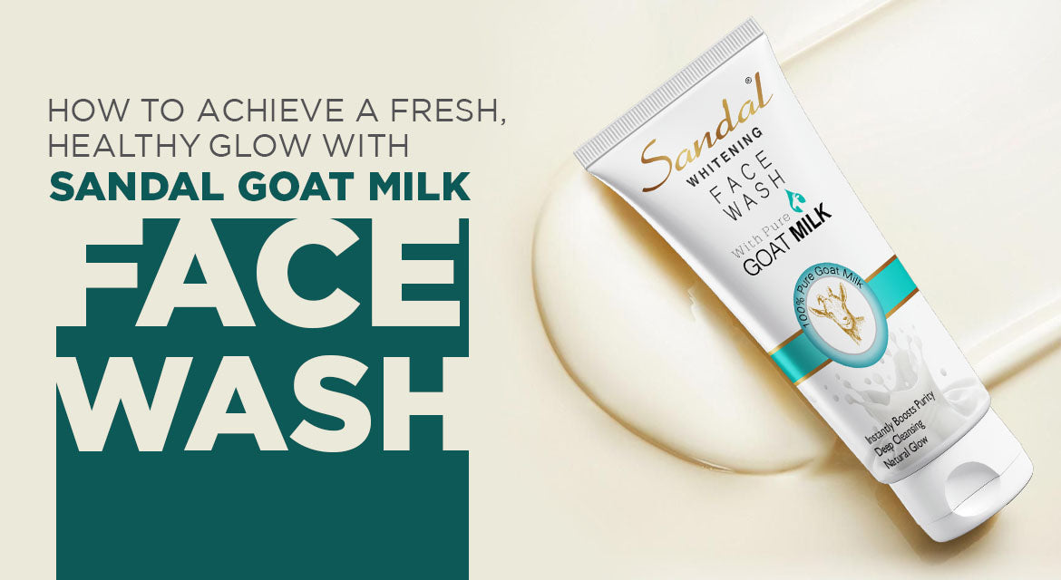 Sandal Goat Milk Face Wash