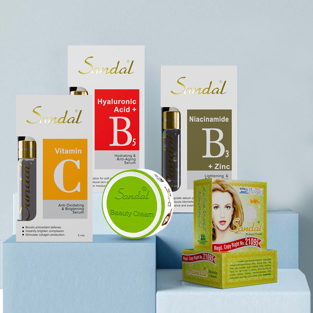 Whitening Serum Bundle (3 Beauty Cream + 3 Whitening Serum)