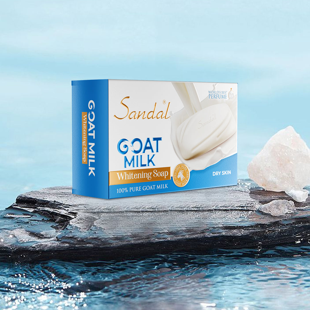 Sandal Goat Milk Soap For Dry Skin 110g