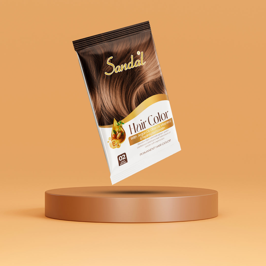 Sandal Light Brown Hair Color