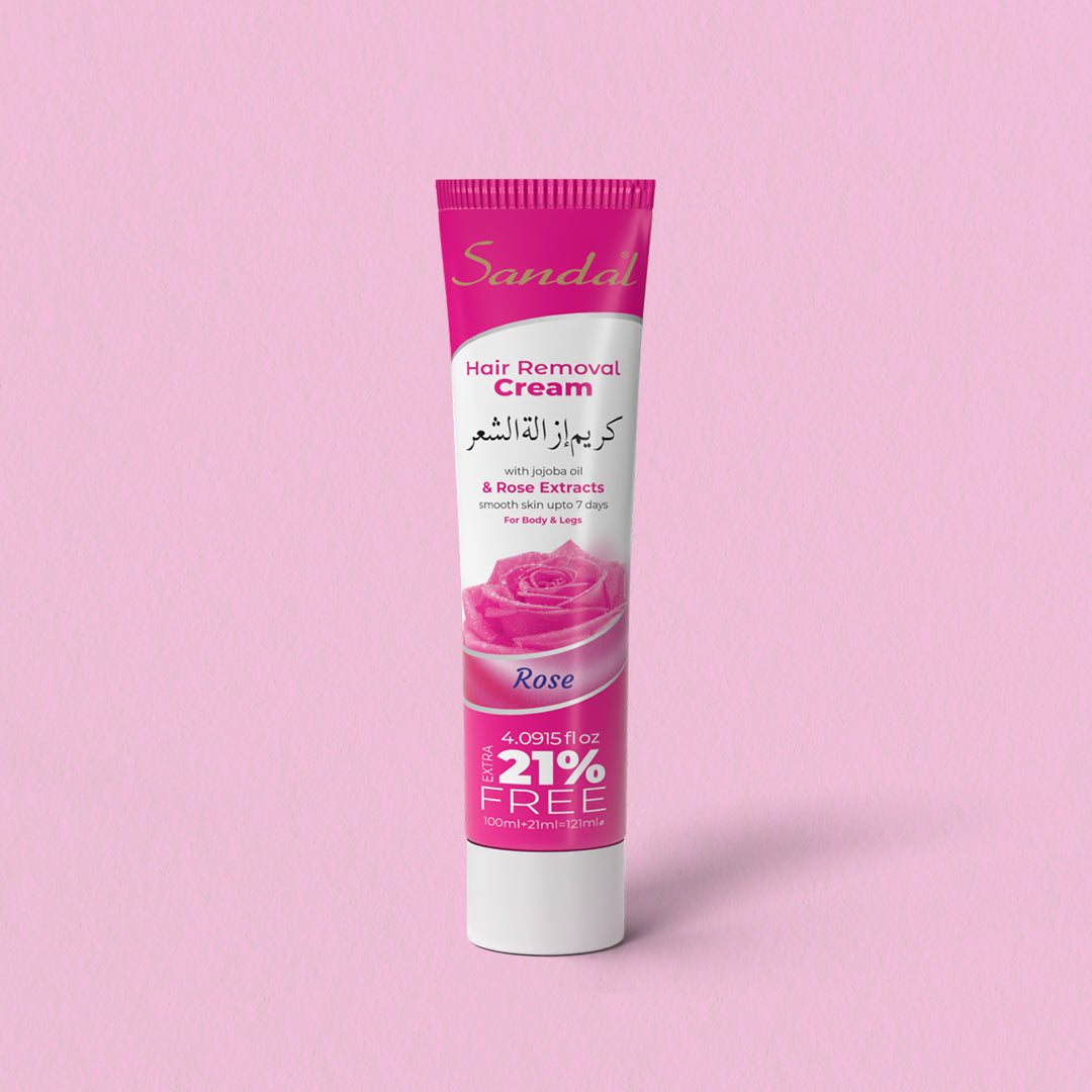 Sandal Hair Removal Cream Rose Extracts