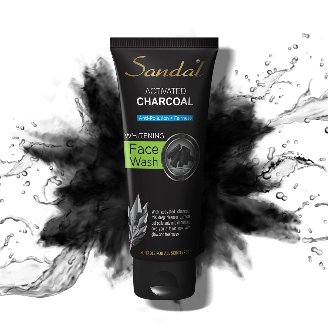 Sandal Charcoal Face Wash