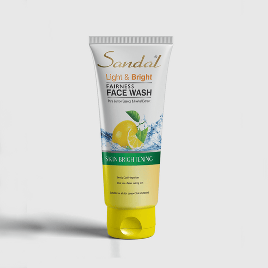 Sandal Light & Bright Cleansing Face Wash