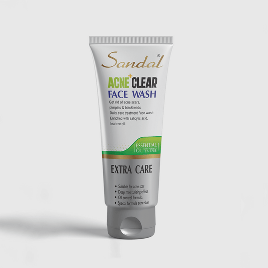 Sandal Acne Clear Face Wash