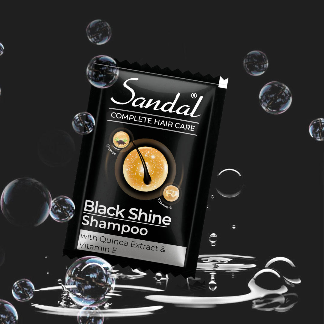 Sandal Black Shine Shampoo (Sachet)