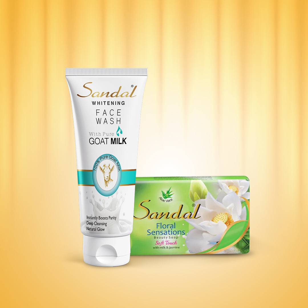 Milk & Jasmine Soap & Facewash Bundle