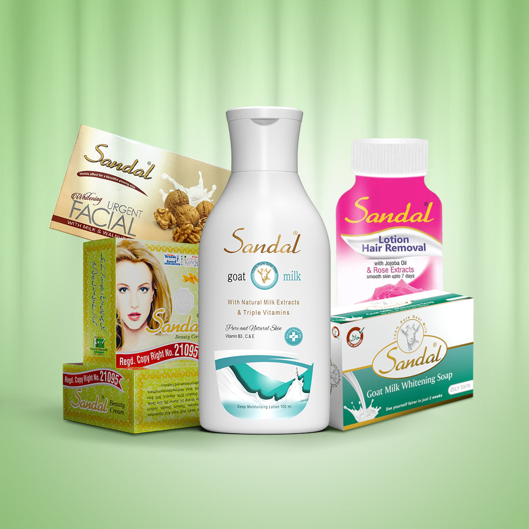 Sandal Goat Milk Routine Bundle