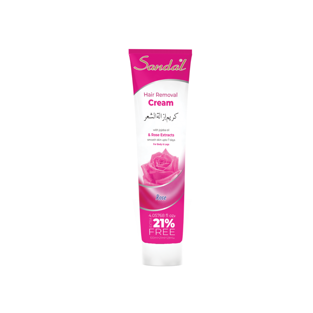 Sandal Hair Removal Cream Rose Extracts