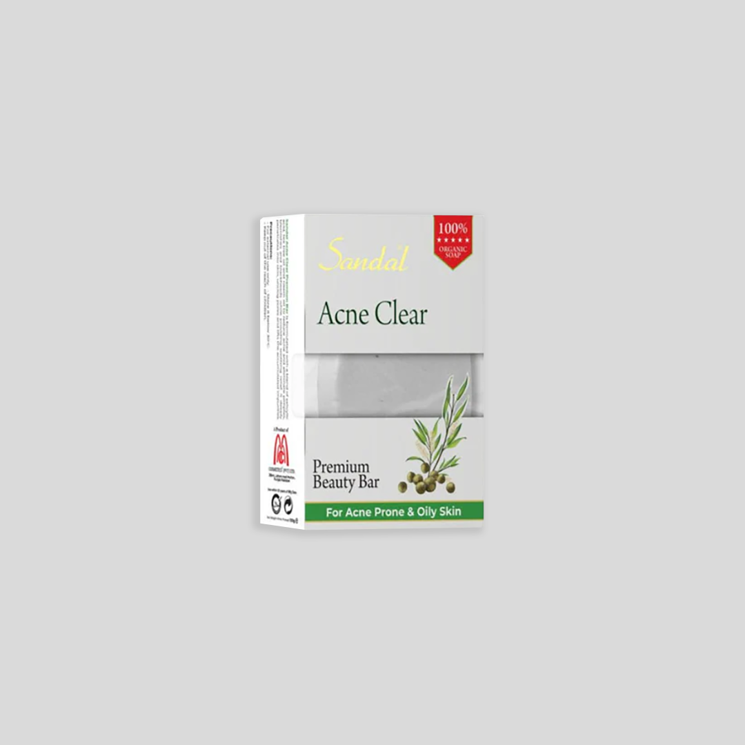 Sandal Acne Clear Premium Beauty Bar - 100g