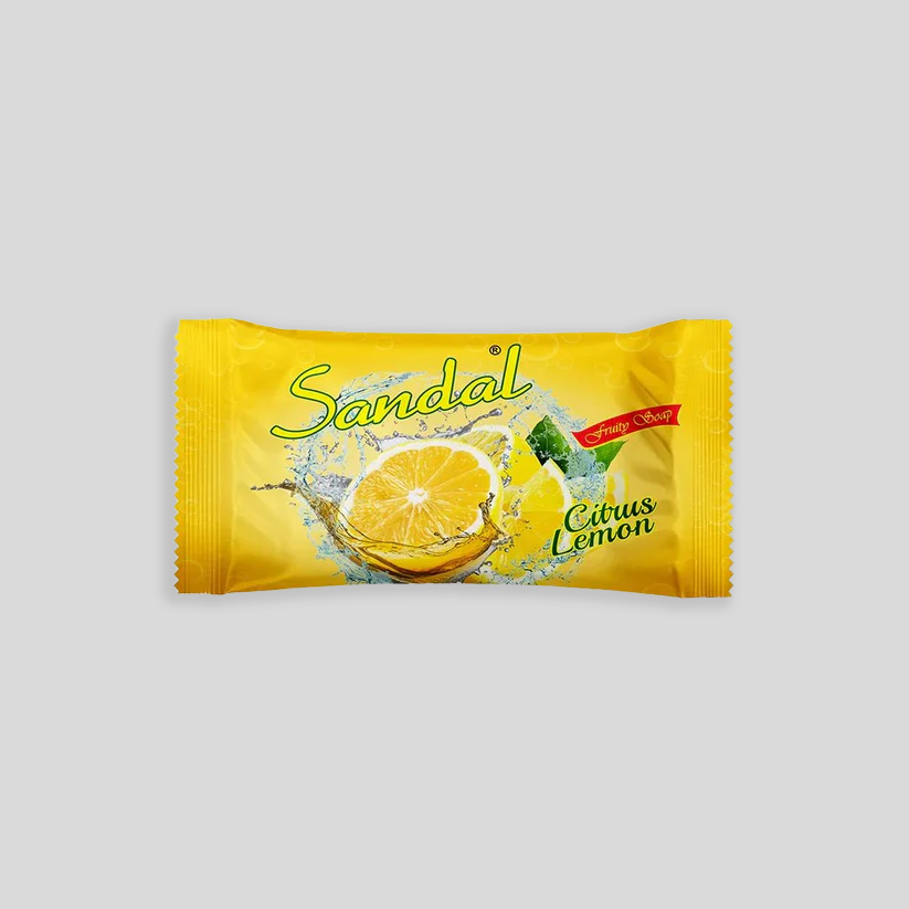 Sandal Fruity Citrus Lemon Soap - 125g