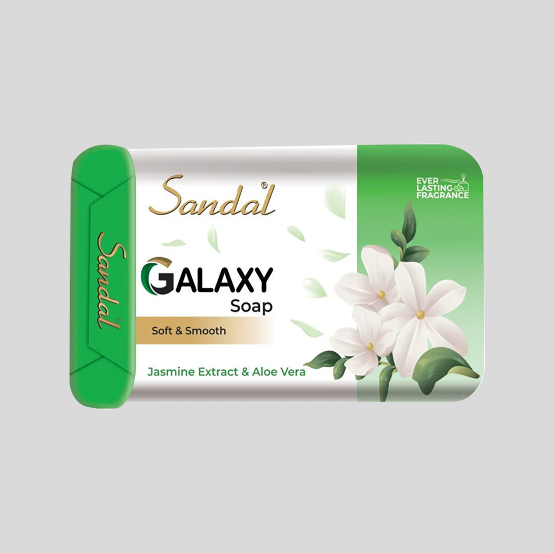 Sandal Galaxy Soap Jasmine Extract and Aloe Vera - 120g