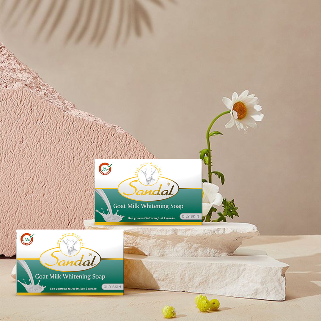 Sandal Goat Milk Soap For Oily Skin 110g