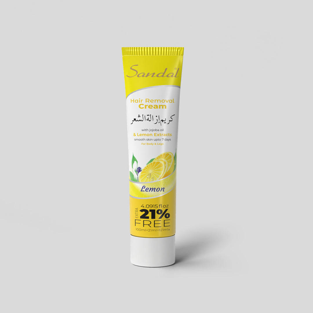 Sandal Hair Removal Cream Lemon Extracts