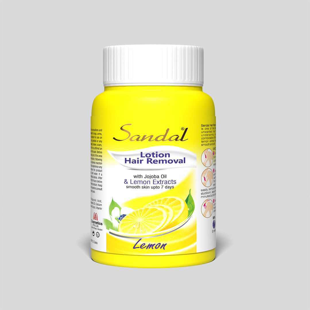 Sandal Lotion Hair Removal - Lemon Extracts 120ml