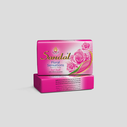 Sandal Rose Petal Beauty Soap - 125g