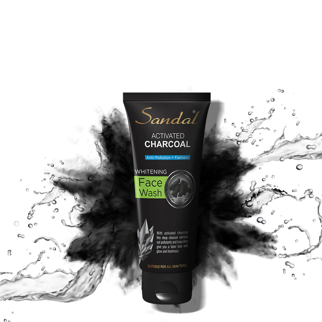 Sandal Charcoal Face Wash