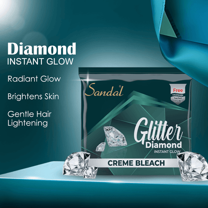 Glitter Diamond Sandal Bleach Cream