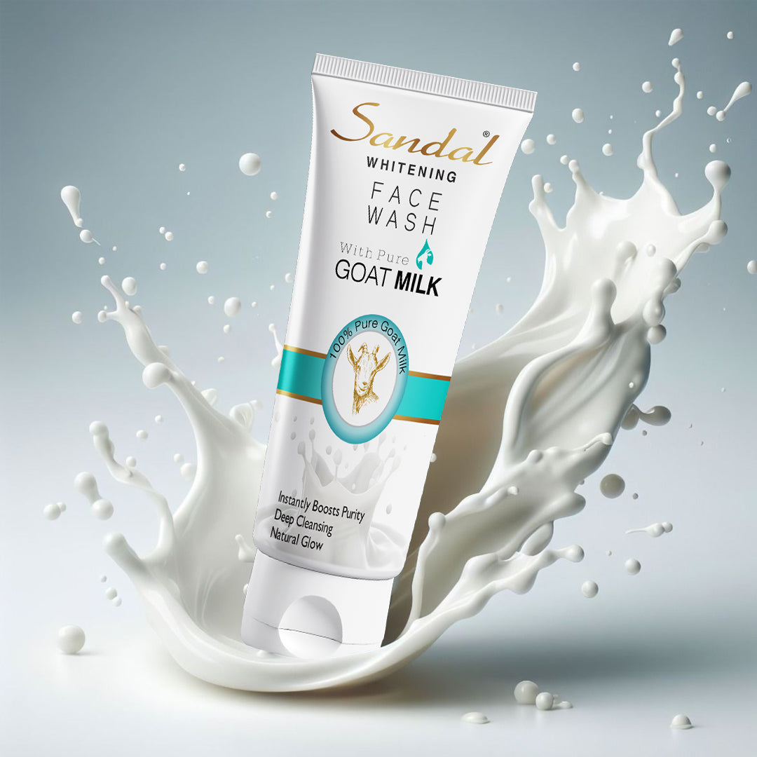 Sandal Goat Milk Face Wash