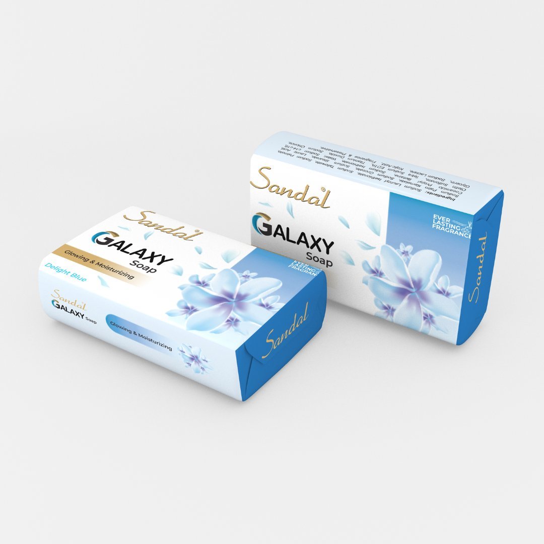 Sandal Galaxy Soap Delight Blue - 120g - sandalonline