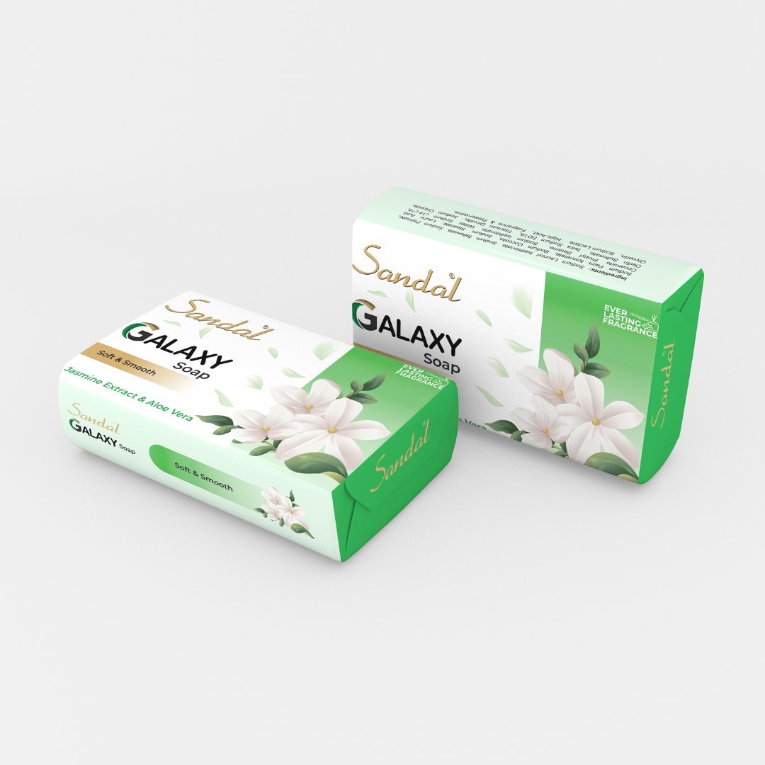 Sandal Galaxy Soap Jasmine Extract and Aloe Vera - 90g - sandalonline