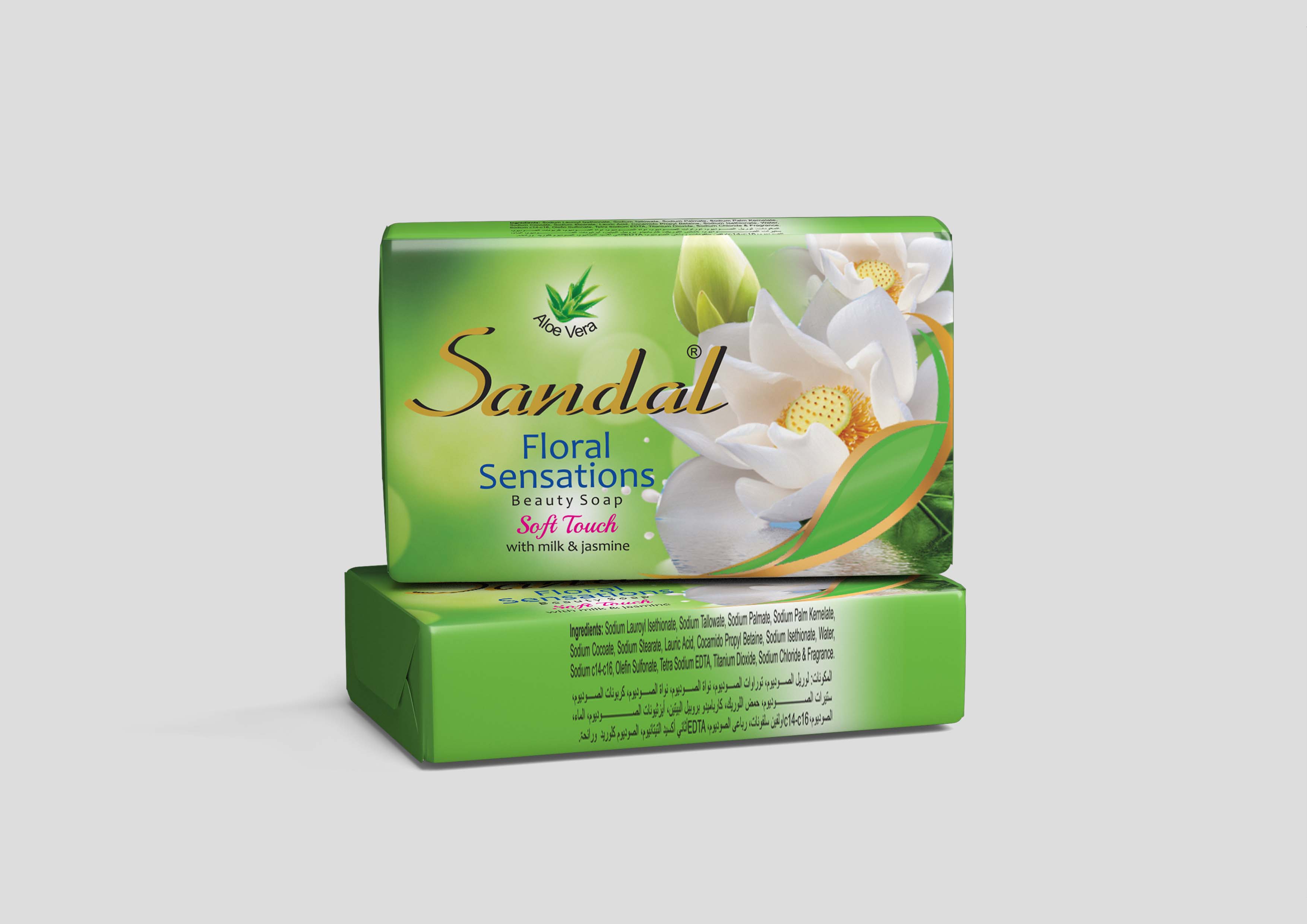 Sandal Milk And Jasmine Beauty Soap  - 95g