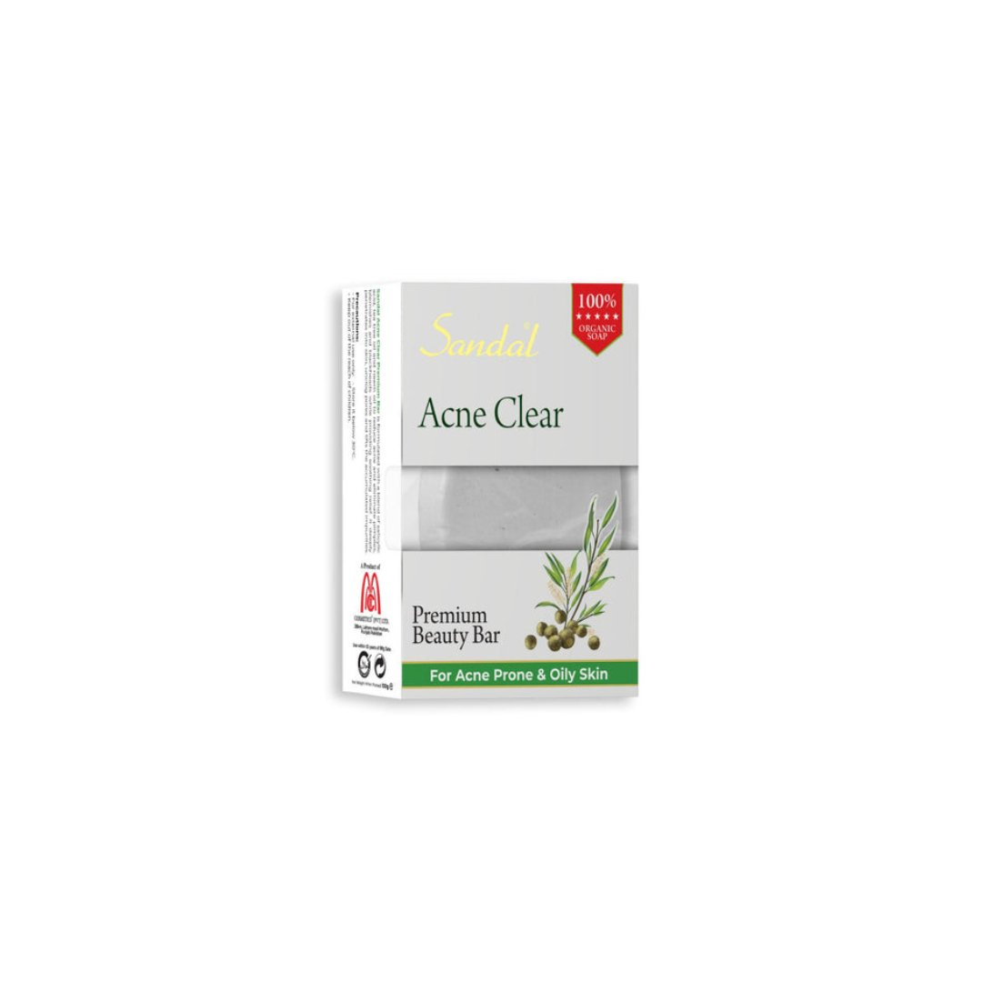 Sandal Acne Clear Premium Beauty Bar - 100g - sandalonline