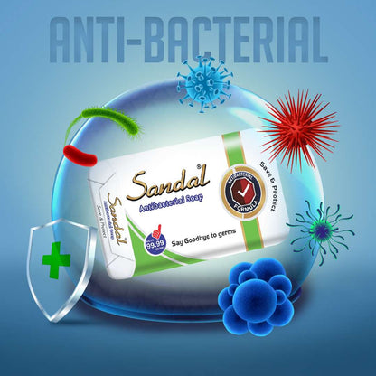 Sandal Anti Bacterial Soap - 115g - sandalcosmetics