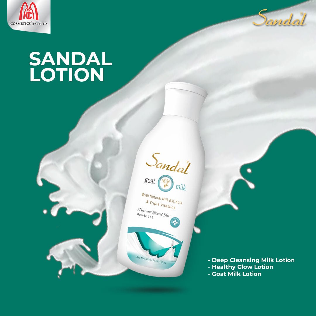 Sandal Goat Milk Lotion Moisturizer 100ml