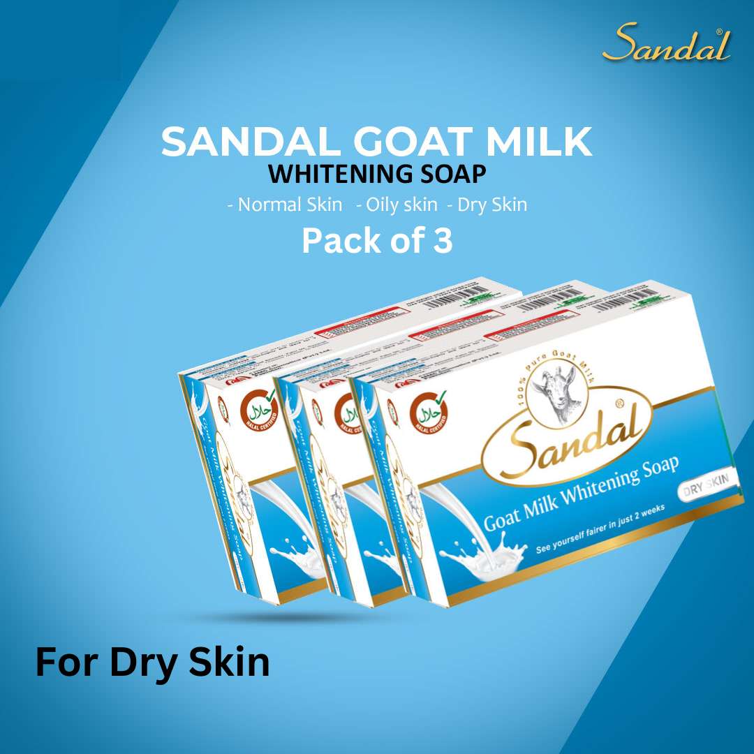 Sandal Goat Milk Soap For Dry Skin 110g - sandalonline