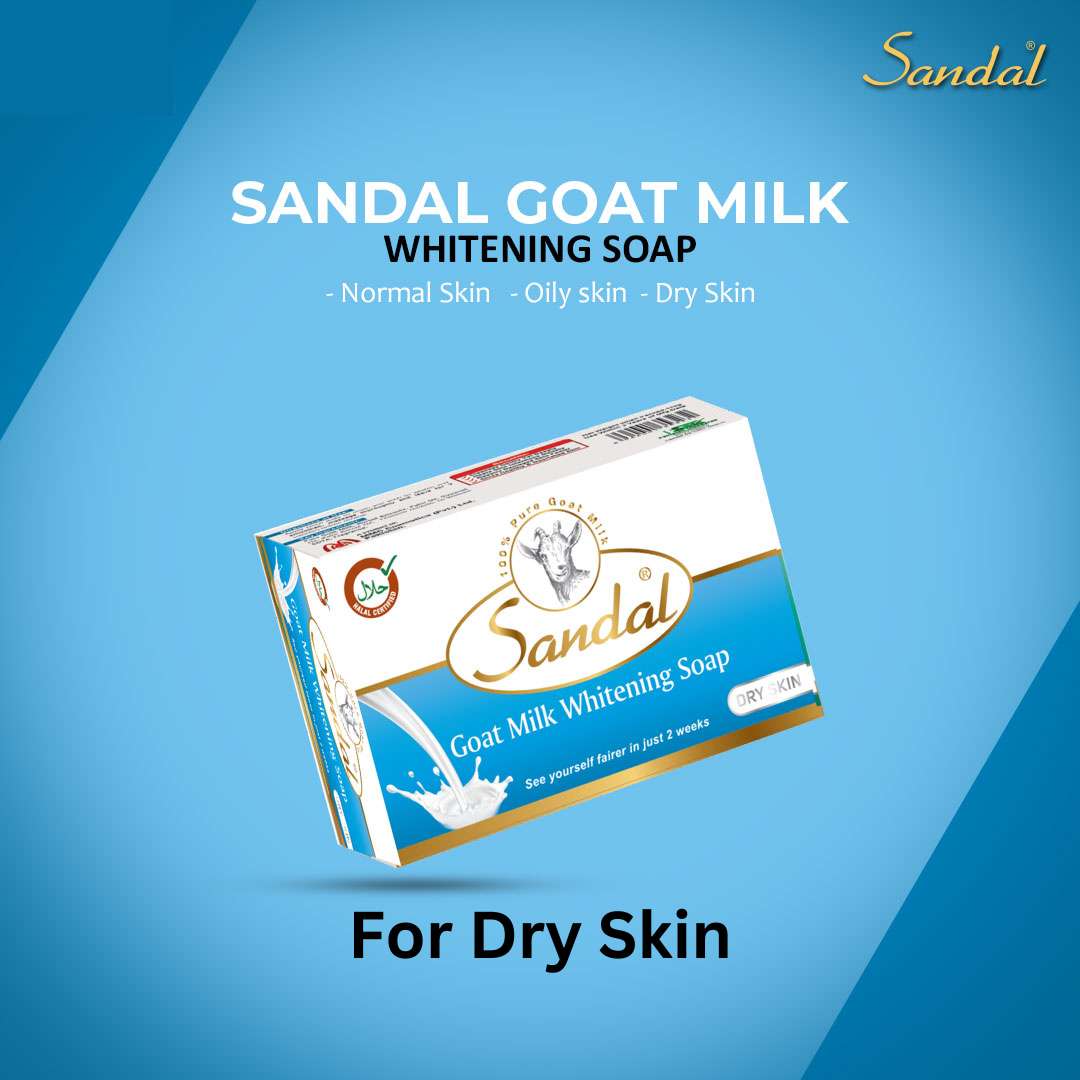 Sandal Goat Milk Soap For Dry Skin 110g - sandalonline