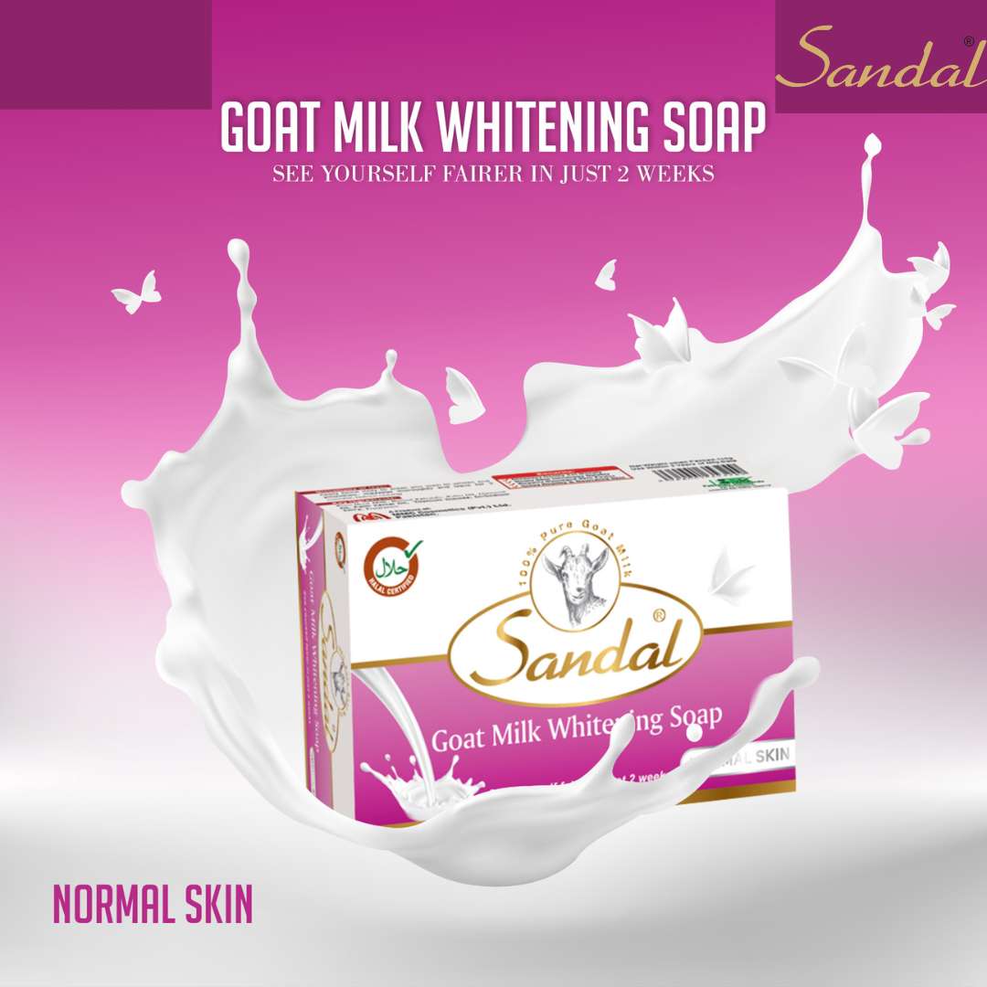 Sandal Goat Milk Soap For Normal Skin 110g - sandalonline