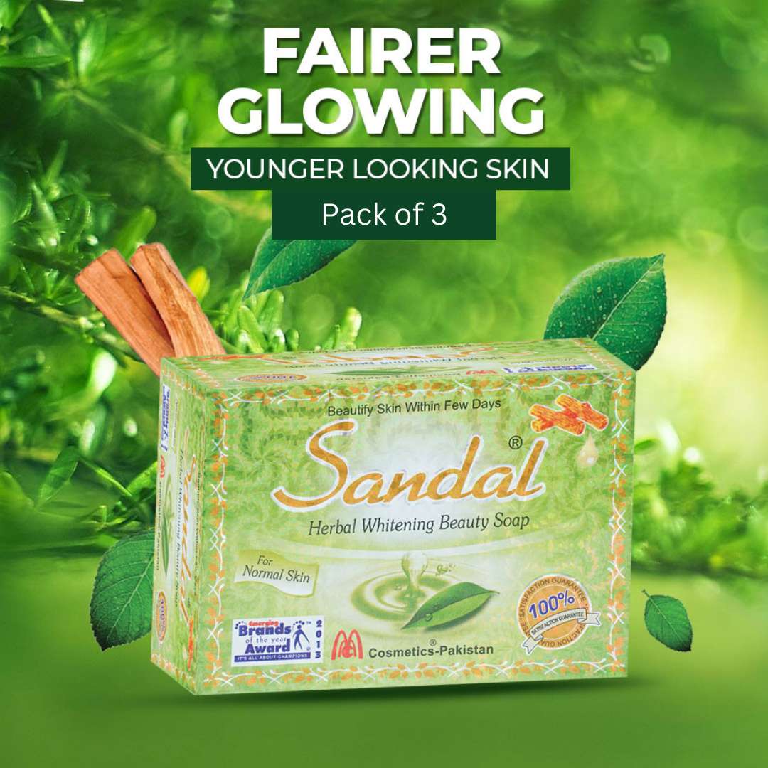 Sandal Herbal Skin Whitening Soap - 80g - sandalonline