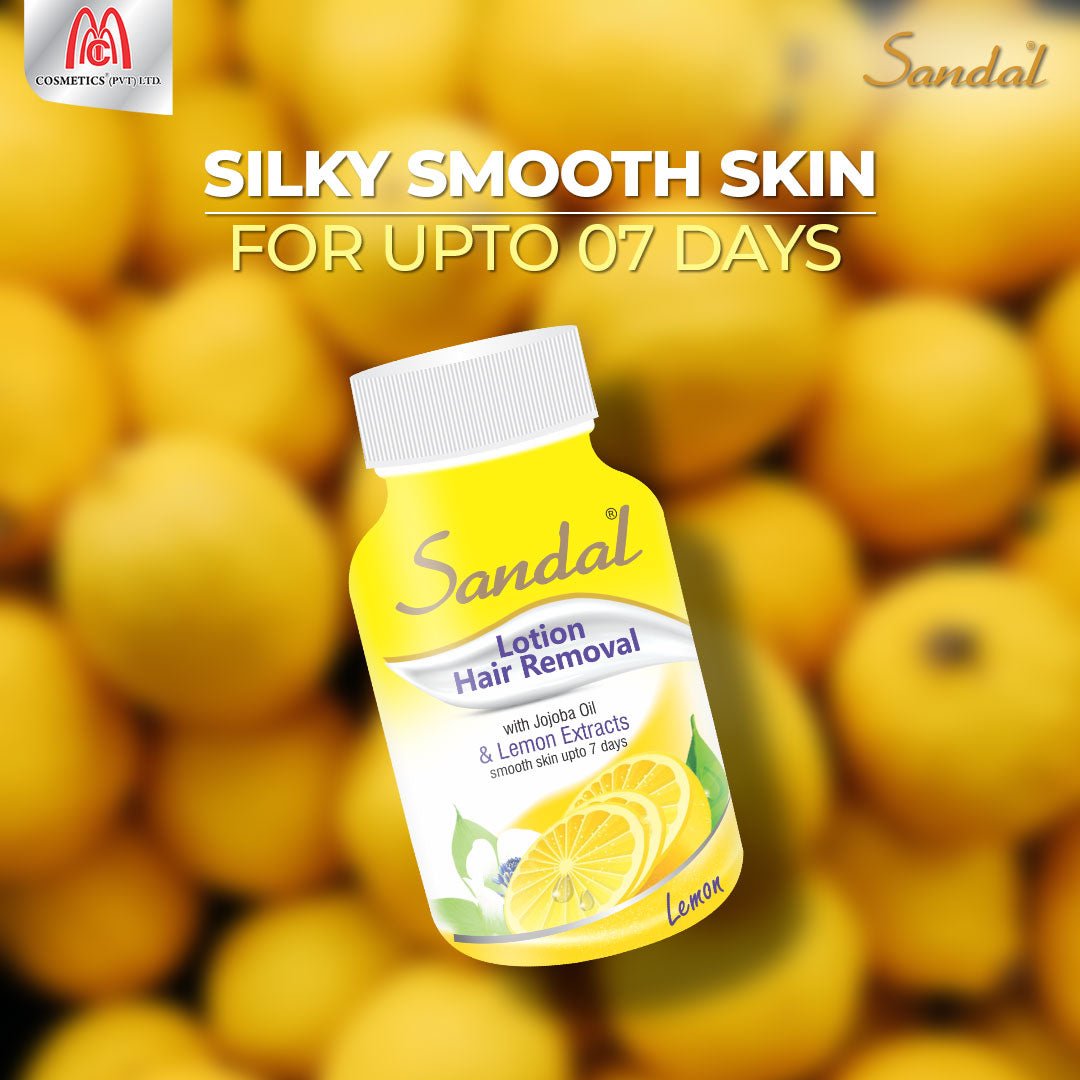 Sandal Lotion Hair Removal - Lemon Extracts 120ml