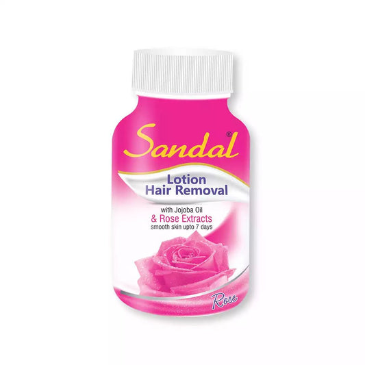 Sandal Lotion Hair Removal - Rose Extracts 120ml - sandalonline