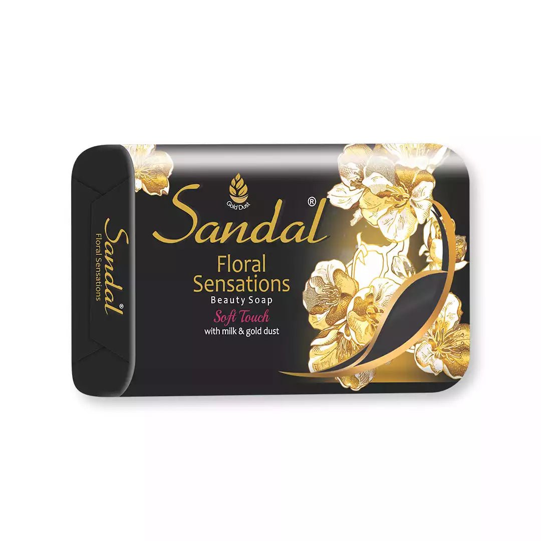 Sandal Milk & Gold Dusted Whitening Soap - 125g - sandalonline